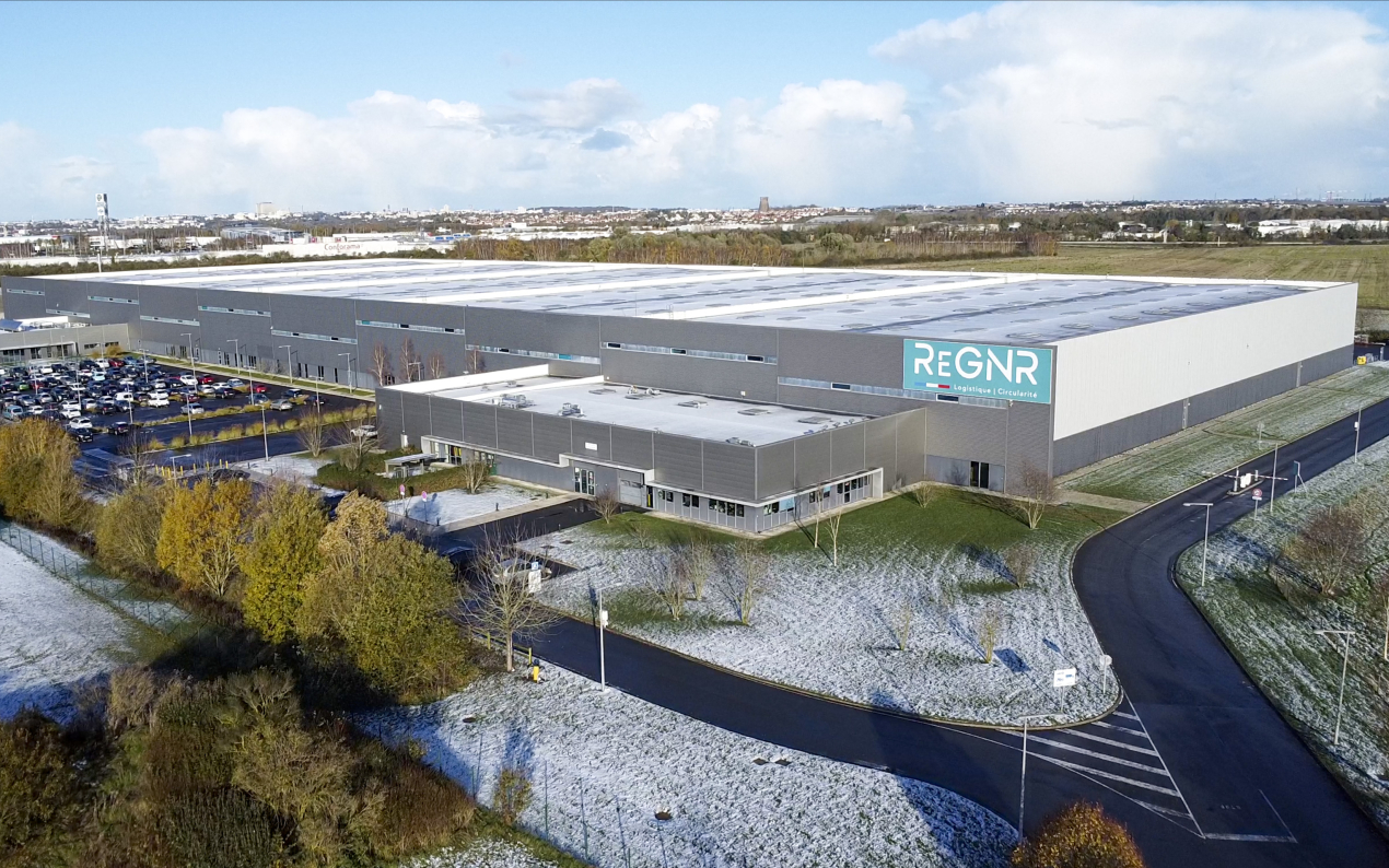 Site logistique ReGNR vu de l'extérieur